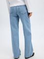 SLFALICE HW WIDE LONG LIG BLU JEANS NOOS 29/30 Weiter Beinschnitt - Light Blue Denim