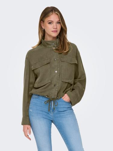 ONLKENYA LIFE CARGO SHORT JACKET CC OTW L - Mermaid