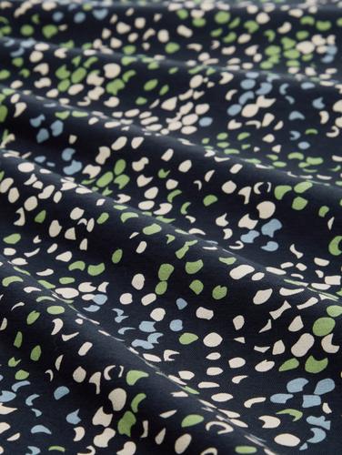 Plus Size - T-Shirt mit Print 46 Regular Fit - Multicolor Navy Dot Structure