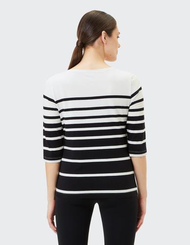 LISA 48 - White/black Stripes