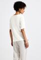 T-Shirt mit Folien-Wording 38 - Off White