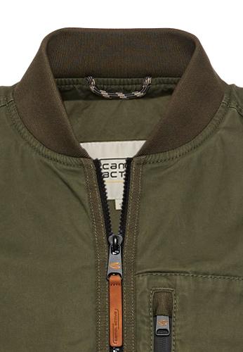 Leichter Blouson mit Stehkragen Grün 58