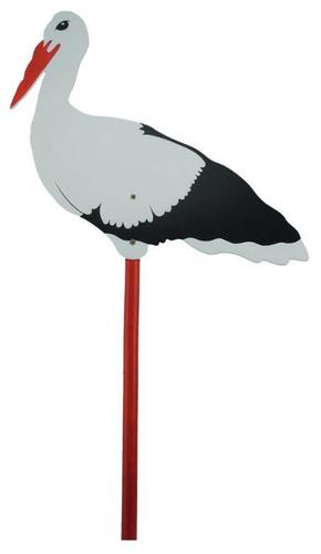 großer Holzstorch