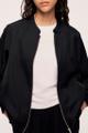 VIPAPAYA L/S BOMBER JACKET - NOOS Schwarz 34