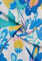 Bluse Leinwandgewebe 3/4-Arm 40/Dreiviertelarm REGULAR FIT - Blau