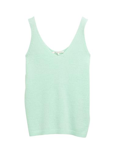 Stricktop mit V-Ausschnitt XL Regular Fit - Mint Jade Turqouise