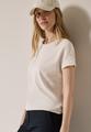 Strukturshirt mit Knöpfen L - Light Beige
