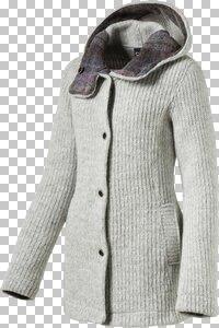 CMP Damen Kapuzensweat WOMAN JACKET FIX HOOD 42 in Grau