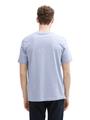 T-Shirt mit Logo-Label XXXL Regular Fit - Dove Blue White Fine Stripe