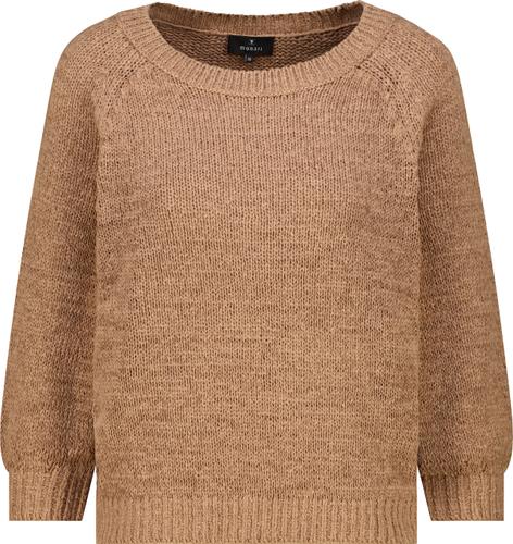 Pullover aus Bändchengarn 44 - Biscotti