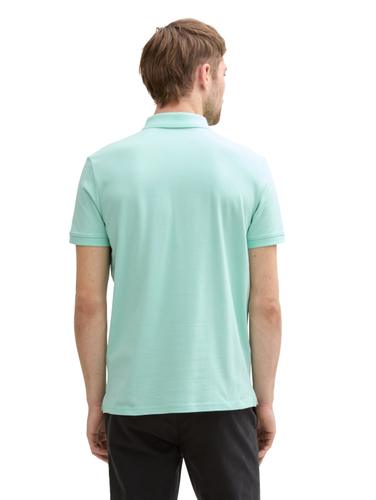 Piqué Poloshirt aus Baumwolle XL Regular Fit - Bright Mint Green