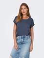 ONLMOSTER S/S O-NECK TOP NOOS JRS Blau XS