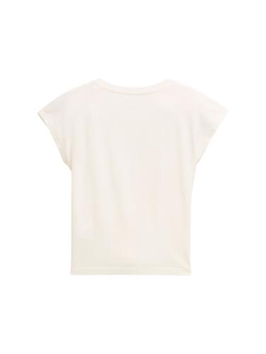 T-Shirt mit Knoten-Detail 92/98 Regular Fit - Whisper White