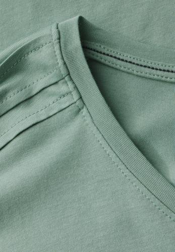 Shirt in Unifarbe M - Matcha Green