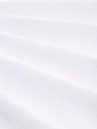 Basic T-Shirt aus Baumwolle XXL Regular Fit - White