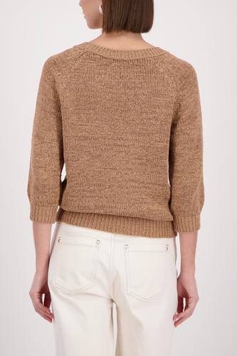 Pullover aus Bändchengarn 46 - Biscotti