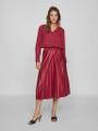 VINITBAN MIDI SKIRT - NOOS XL - Beet Red