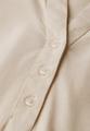 Kurzarmbluse in Unifarbe L - Pearl Beige