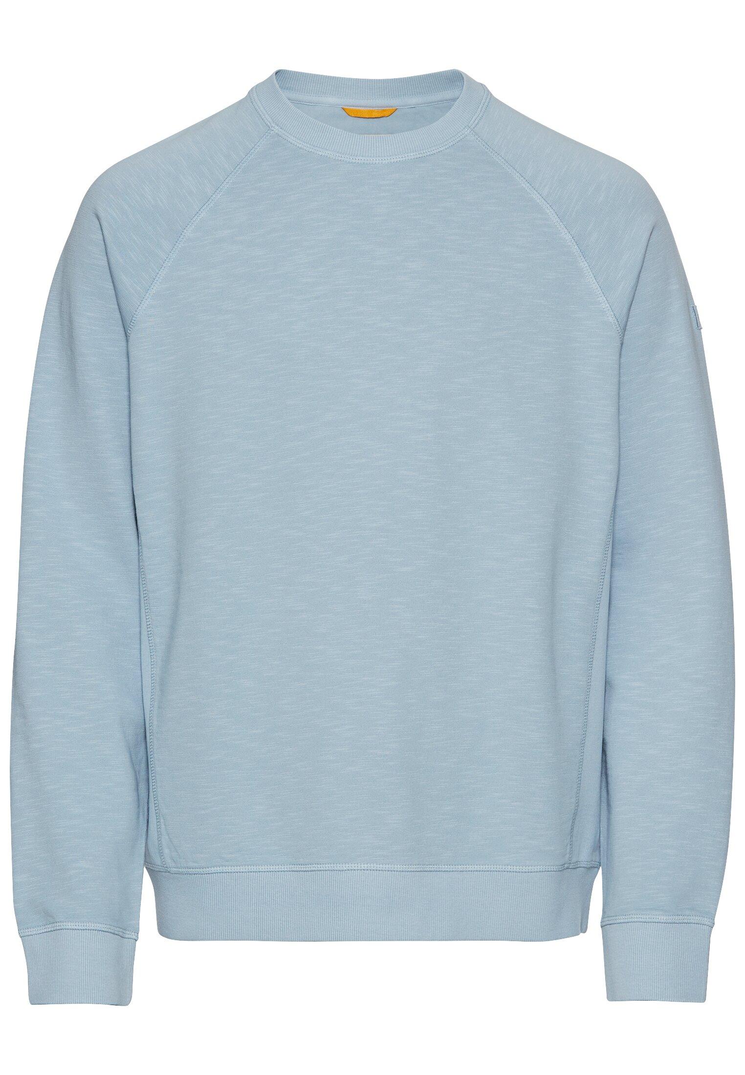Sweatshirt aus reiner Baumwolle Blau XL