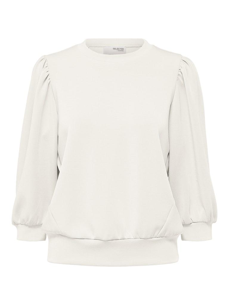 SLFTENNY 3/4 SWEAT TOP NOOS Weiß XS