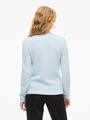 VIDALO O-NECK L/S KNIT TOP- NOOS S Normal geschnitten - Nantucket Breeze