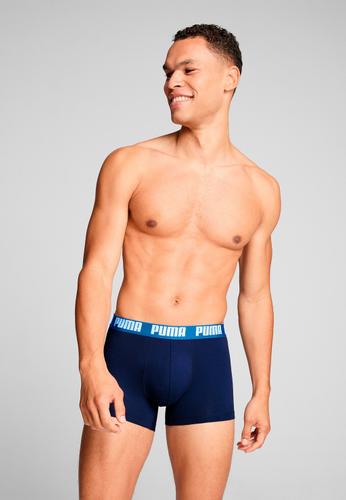PUMA Herren Unterhose MEN EVERYDAY BASIC BOXER 2P S in Blau