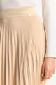midi plissee skirt Beige 36