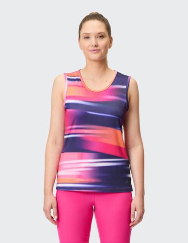 GIULIA Tanktop 44 - Fuchsia Red Print