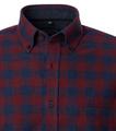 Flanellhemd XL Casual Fit - Rot