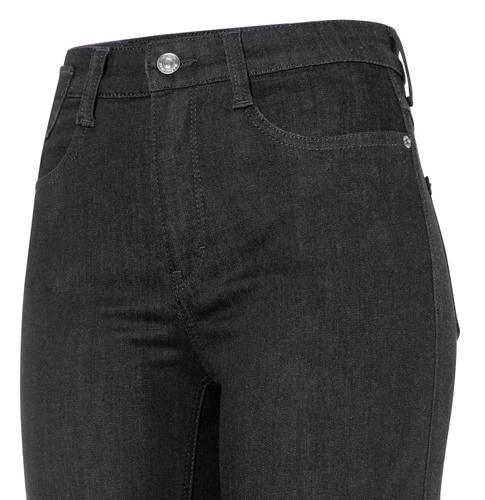 MAC JEANS - LAURA, Authentic Stretch Denim 44/30 Flared Fit - Schwarz