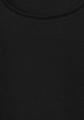 Cecil T-Shirt in Unifarbe - Schwarz / S