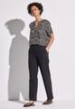 Bedruckte Bluse 36 - Black