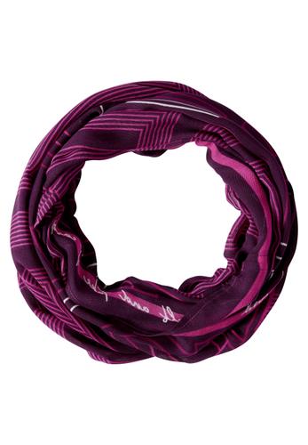 Bedruckter Loop-Schal A - Beloved Berry
