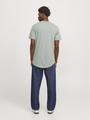 JJENOA TEE SS CREW NECK NOOS L Lang geschnitten - Iceberg Green