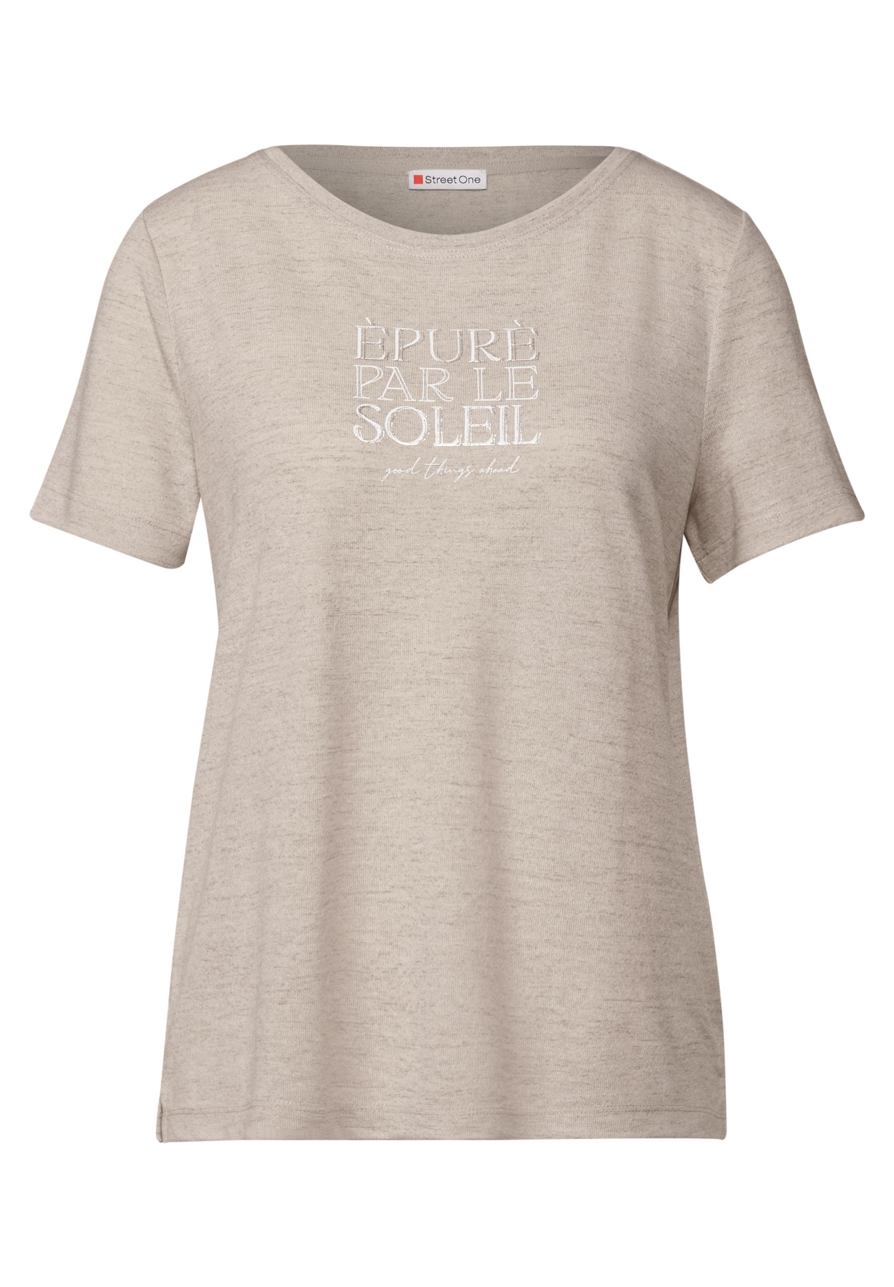 T-Shirt mit Wording 36 - Moonstone Sand