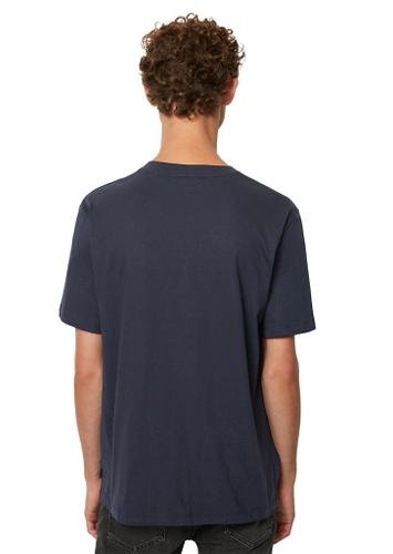 T-Shirt relaxed Blau XXL