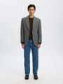 SLH196-STRAIGHT BEN KORI JEANS NOOS 32/34 Gerade geschnitten - Medium Blue Denim