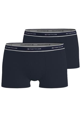 TOM TAILOR Herren Hip Pants 2er Pack S - Navy
