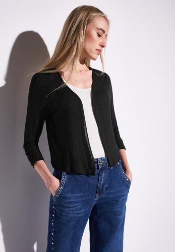 Offene Jacke Schwarz 38