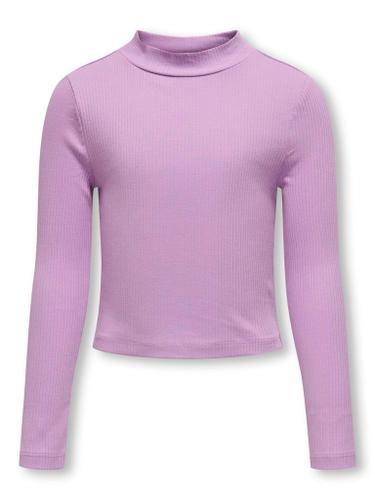 KOGBELFAST LIFE SHT LS HIGHNECK TOP JRS Violett 158/164