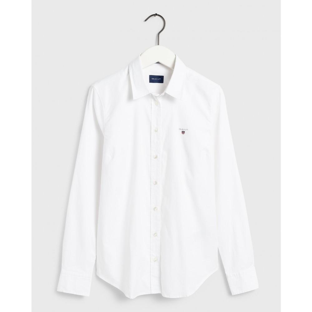 Stretch Oxford Bluse