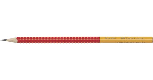 Bleistift Grip 2001 Two Tone, B, rot/orange Füller