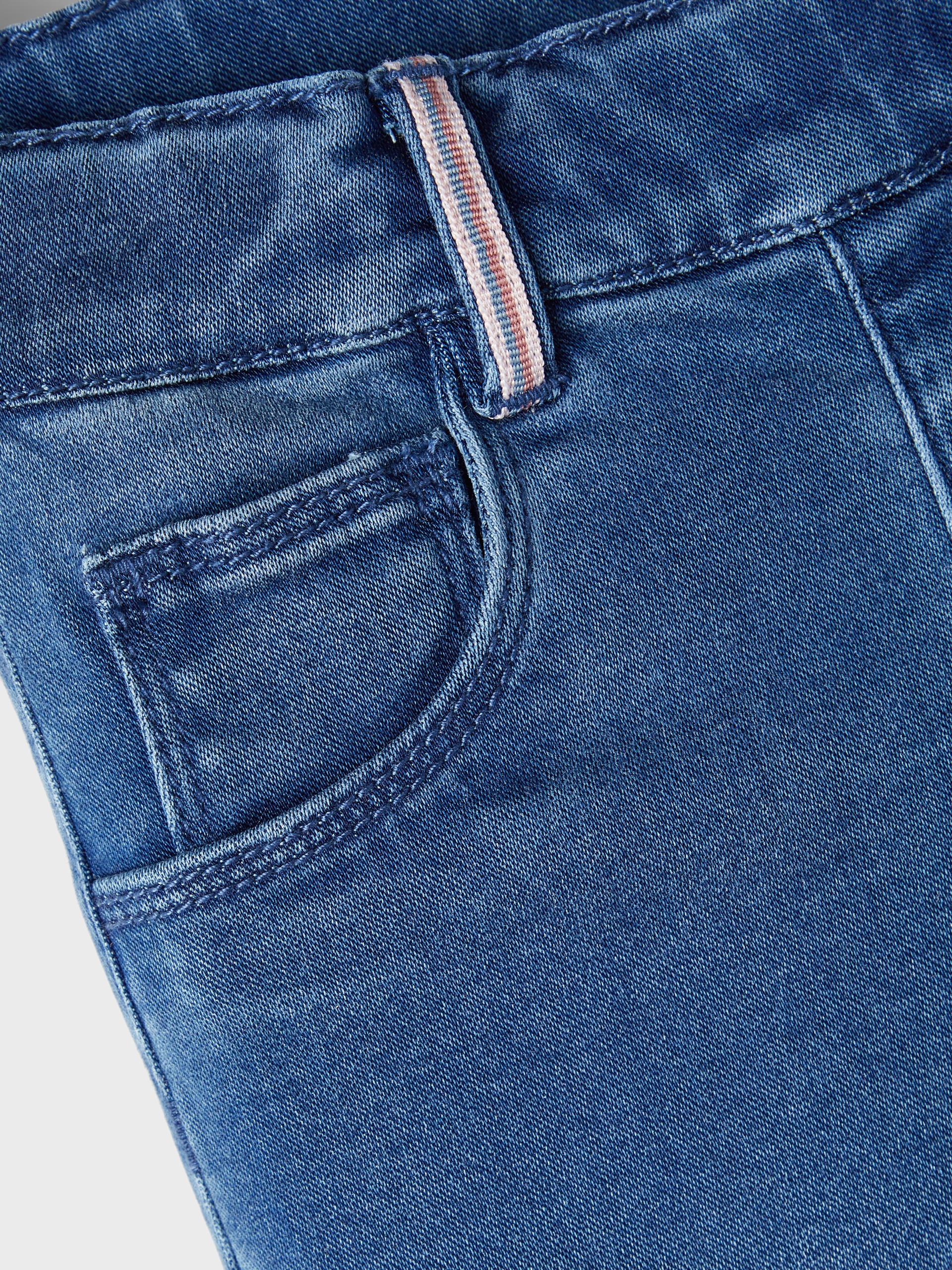 NMFSALLI SLIM DNM LEGGING 1380-TO NOOS 110 Slim Fit - Medium Blue Denim