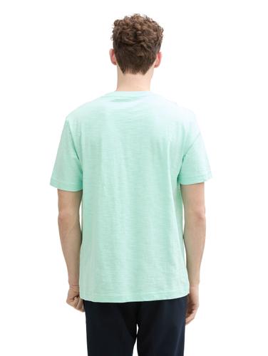 T-Shirt mit Foto-Print XXL Regular Fit - Bright Mint Green
