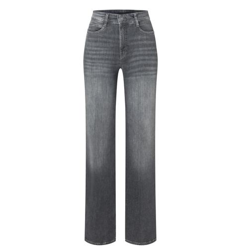 MAC JEANS - WIDE, Authentic Stretch Denim Grau 36/30