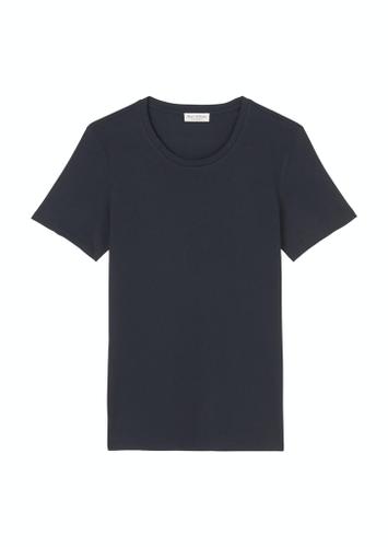 Rundhals-T-Shirt regular L Regular Fit - Manic Midnight
