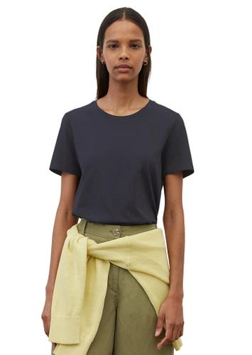 Rundhals-T-Shirt regular XXL Regular Fit - Manic Midnight