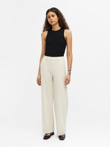 OBJLISA WIDE PANT NOOS Grau 34