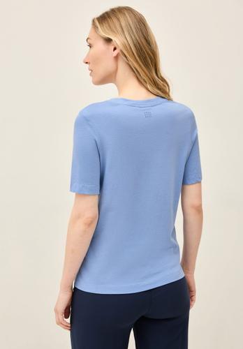 Shirt mit Schmucksteinen XL - Deep Pastel Blue