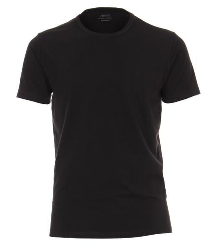 T-Shirt Halbarm Doppelpack 012500 XL Basic Circular Knit - Schwarz